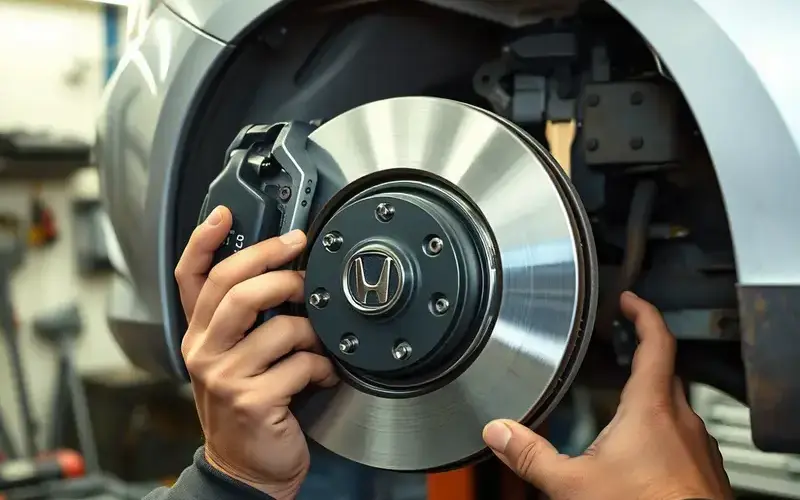 Honda Accord ブレーキパッド交換